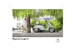 Peugeot Django Manuel du propriétaire