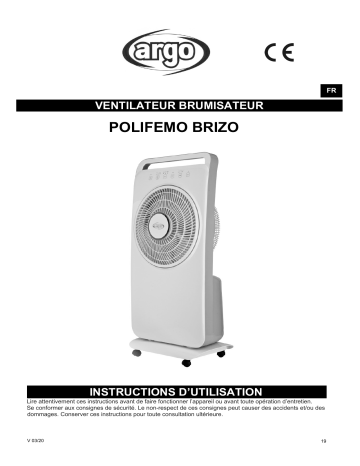 Argo Polifemo Brizo Manuel du propriétaire | Fixfr