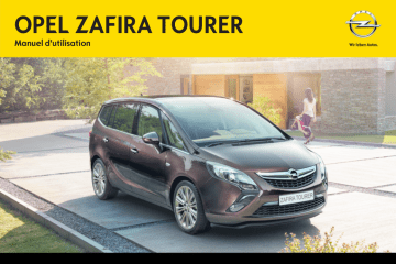 Opel Zafira Tourer 2014 Manuel du propriétaire | Fixfr