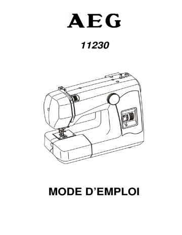 NM-230 | AEG 11230 Manuel du propriétaire | Fixfr