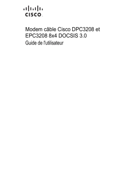 Cisco EPC3208 Manuel du propriétaire