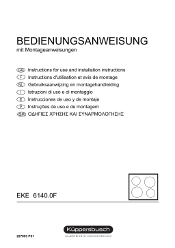 Küppersbusch EKE 6140.0F Manuel du propriétaire