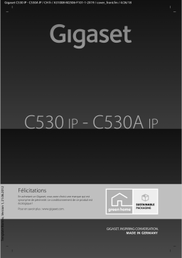 Gigaset Gigaset C530A IP Manuel du propriétaire