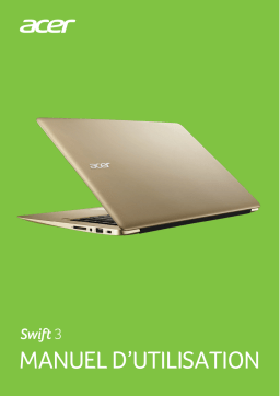 Acer Swift 3 - SF314-51 Manuel du propriétaire