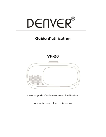 Denver VR-20 Manuel du propriétaire | Fixfr