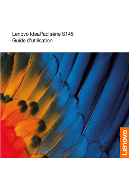 Lenovo IdeaPad S145-serie Manuel du propriétaire