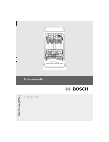 Bosch sri 55m06 eu noir Manuel du propriétaire | Fixfr