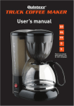 Quintezz Truck Coffee Maker: Manuel + Chat IA