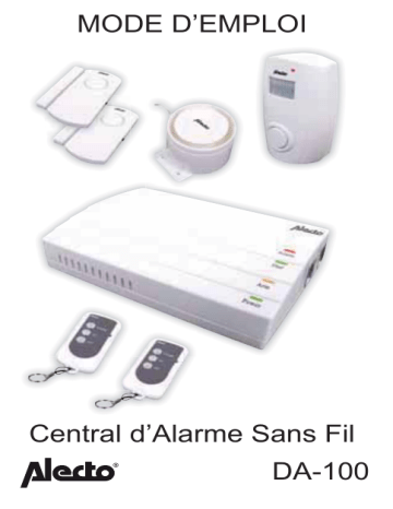 Alecto DA-100 - 4.0 Manuel du propriétaire | Fixfr