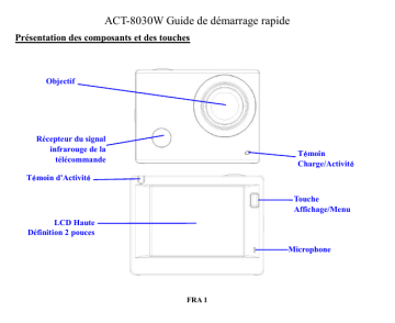 Denver ACT-8030W Manuel du propriétaire | Fixfr