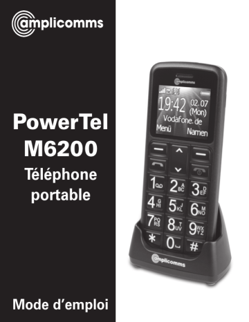 Amplicomms PowerTel M6200 Manuel du propriétaire | Fixfr