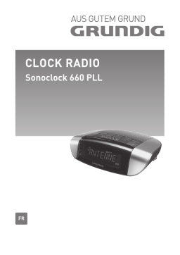 Grundig Sonoclock 660 PLL Manuel du propriétaire