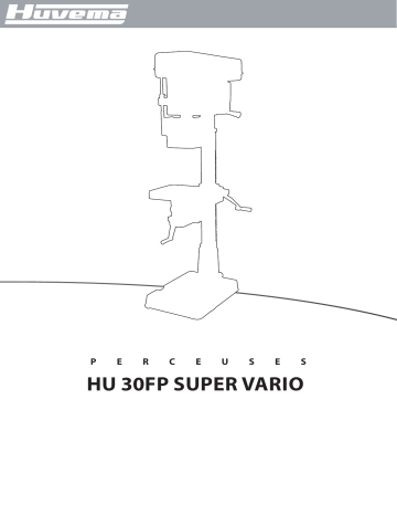 Huvema HU 30FP SUPER VARIO Manuel du propriétaire | Fixfr