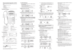 Philips TD9471 Manuel du propriétaire