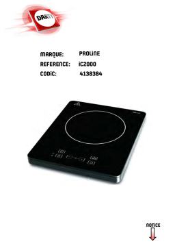 Proline IC2000 Manuel du propriétaire