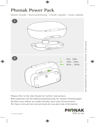 Phonak Power Pack Manuel du propriétaire | Fixfr