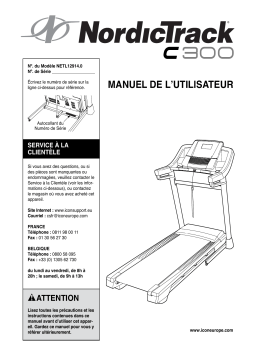 NordicTrack C 300 - NETL12914.0 Manuel du propriétaire