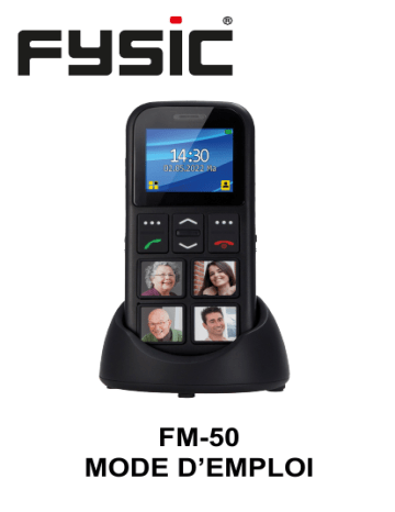 Fysic FM-50 Manuel du propriétaire | Fixfr