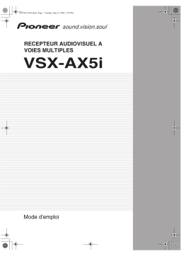 Pioneer VSX-AX5I Manuel du propriétaire