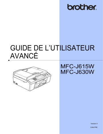 Brother MFC-J615W Manuel du propriétaire | Fixfr