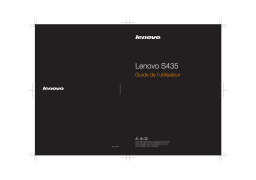 Lenovo S435 Manuel du propriétaire