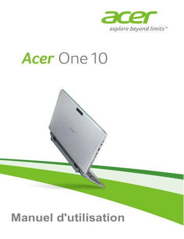 Acer One 10 - S1002 Manuel du propriétaire | Fixfr