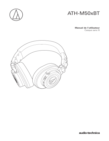 Audio-Technica ATH-M50xBT Manuel du propriétaire | Fixfr