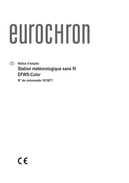 Eurochron EFWS-Color 1615871 Manuel du propriétaire