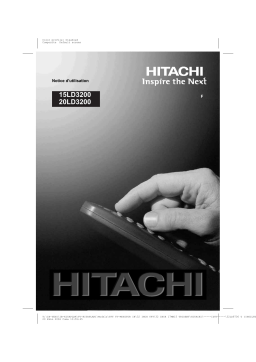 Hitachi 15 ld 3200 Manuel du propriétaire