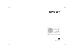 Sangean DPR-69plus Manuel du propriétaire