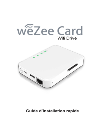 Storex weZee Card Manuel du propriétaire | Fixfr