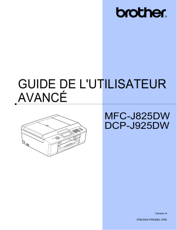 Brother DCP-J925DW Manuel du propriétaire | Fixfr