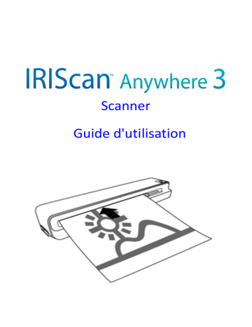 IRIS IRISCan Anywhere 3 Manuel du propriétaire | Fixfr