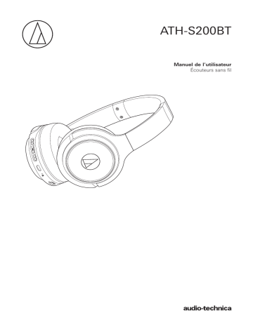 Audio-Technica ATH-S200BT Manuel du propriétaire | Fixfr