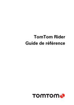 TomTom RIDER 1ST EDITION Manuel du propriétaire