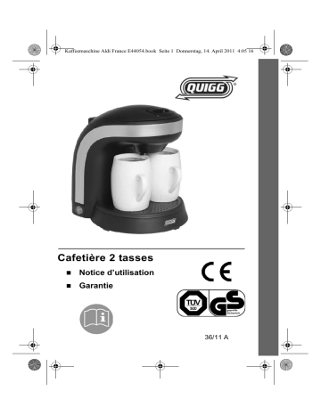 Quigg GT-CM2C-01 Manuel du propriétaire | Fixfr