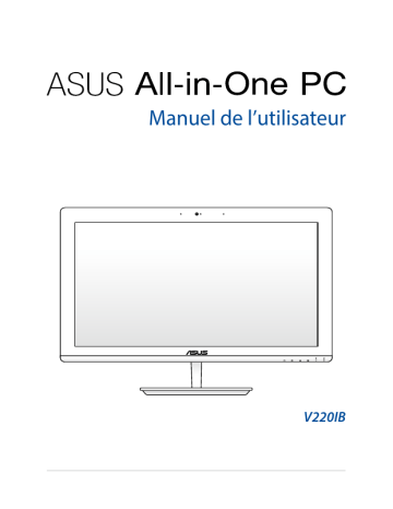 V220IB Vivo AiO | Asus Vivo AiO V220IB All-in-One PC Manuel du propriétaire | Fixfr