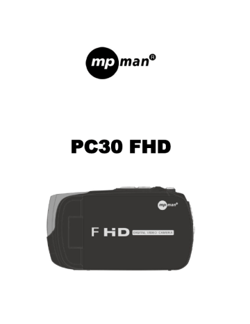 MPMan PC30FHD Manuel du propriétaire | Fixfr