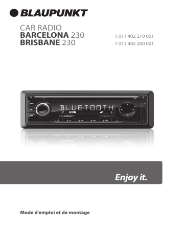 BARCELONA 230 | Blaupunkt BRISBANE 230 Manuel du propriétaire | Fixfr