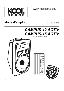 Koolsound CAMPUS-15 ACTIV Manuel du propriétaire