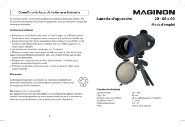Maginon 20-60x60 Manuel du propriétaire | Fixfr