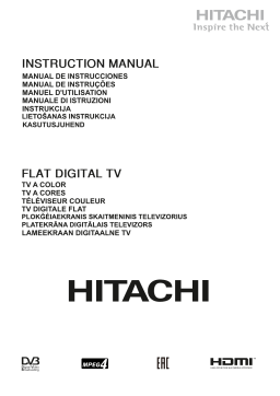 Hitachi 40HB6T62 Manuel du propriétaire