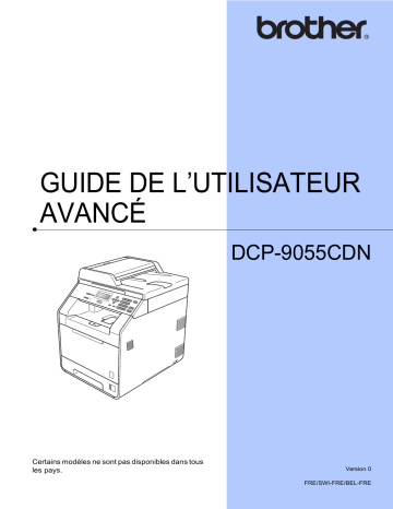 Brother DCP-9055CDN Manuel du propriétaire | Fixfr