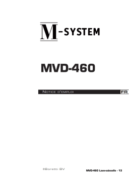 M-system MVD460 Manuel du propriétaire