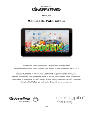 Easypix GraffitiPad Manuel du propriétaire | Fixfr