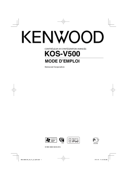 Kenwood KOS-V500 Manuel du propriétaire