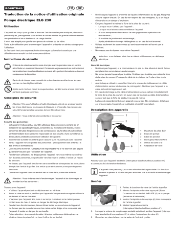 Rocktrail ELG 230 - IAN 46706 Manuel du propriétaire | Fixfr