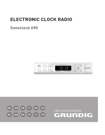 Grundig Sonoclock 690 Manuel du propriétaire | Fixfr