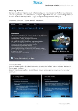 Tacx Tacx Trainer software 4 Startup Wizard Manuel du propriétaire