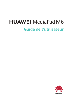 Huawei MediaPad M6 - SCM-W09 Manuel du propriétaire